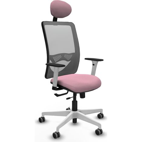 Bürostuhl piqueras y crespo Zulema weiß 65 mm Rollen (1/2)