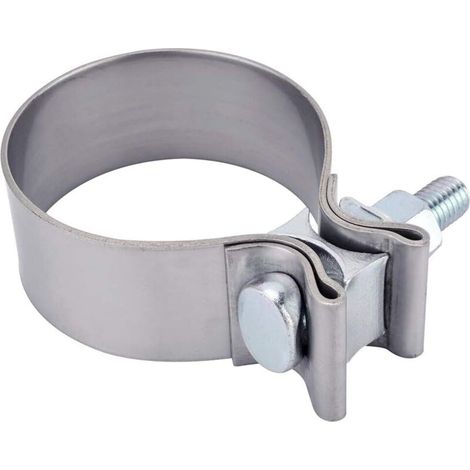Collier Serrage Inoxydable,Collier de Serrage Tuyau Arrosage Accessoires de Réparation Collier de Serrage Tuyau Pince de Connexion de Tuyau D'échappement en Acier Inoxydable,51mm