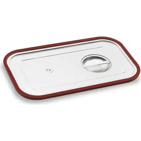Coperchio universale Lacor 66901Z acciaio inox guarnizione silicone