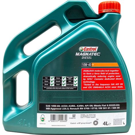 Castrol Magnatec 10w40 Diesel 4L 1 pièce (1/4)