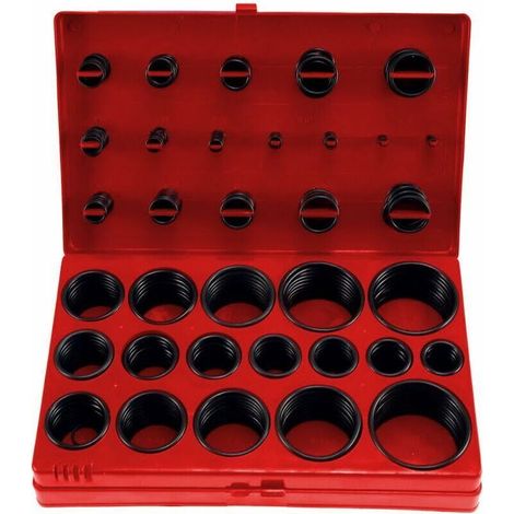 Coffret joints toriques assortis 419 Pièces (1/4)
