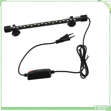 Lumière LED pour aquarium - FAFEICY - 28 cm - IP68 immergeable - 5730 LED 6W - Ventouses incluses (1/5)