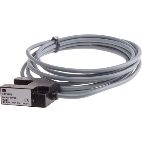 Capteur photoélectrique Faisceau direct (fourche) RS PRO, 15 mm, Fourche, IP64 ( Prix pour 1 ) (1/3)