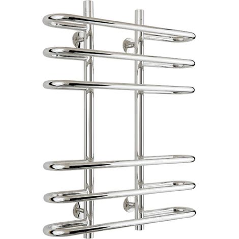 Sèche-serviette éléctrique chrome Furore, Dimensions:800x600 (1/4)