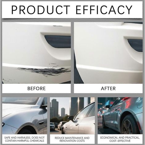 Ce scellant durable pour peinture automobile offre une protection contre les UV et les rayures, et peut réparer la peinture, les plastiques et les garnitures automobiles.