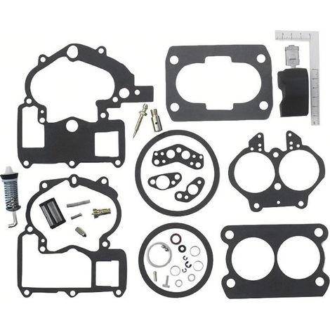 Applicable àKit de réparation de carburateur pour moteur hors-bord Mercruiser Marine 2 corps 3.0 4.3 5.0 (1/2)