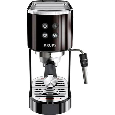 Krups Virtuoso+ XP444G máquina de espresso negro acero inoxidable (1/5)