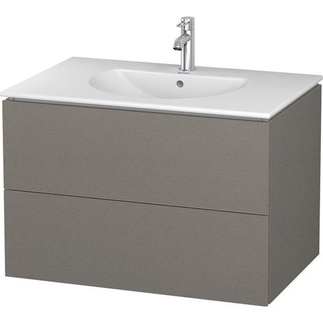 Mobile lavabo L-CUBE 534x820x550mm terra