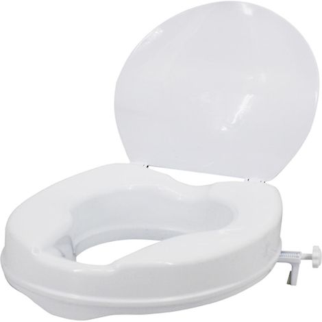 Hochleistungs-WC-Sitzlift (136 kg) mit Klemmen, WC-Sitzerhöhung mit hoher Tragkraft