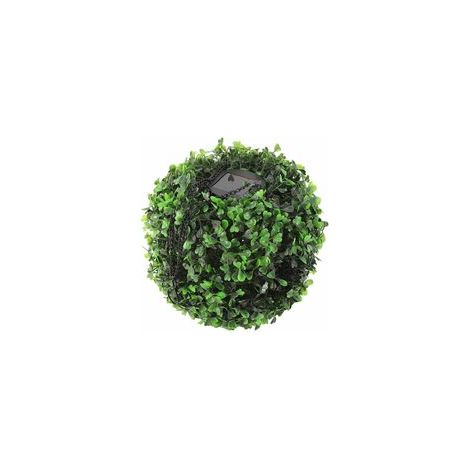 EASYCOMFORT Lumières Solaires de Boule en Rotin - Éclairage Accrochant Étanche pour Mariage en Extérieur (1/5)