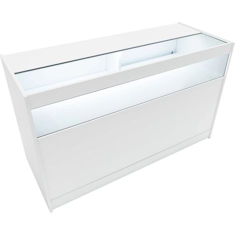 LED Retail Shop Counter B1500 - White