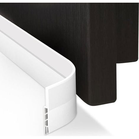 Calfeutrer Bottom of Door, 100 X 4.5CM Strip d'Etancheite in Silicone, Flexible Insulation Acoustic Thermal Bottom of Door Adhesi (1/4)