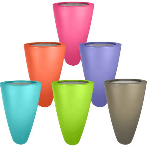 Pot conique 3 en 1 dessus inox-lot de 6 (1/3)