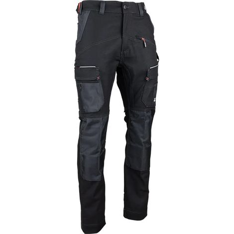 Stretch-Arbeitshose Cortex mit Kniepolstertaschen - Schwarz - Gr.36 - LMA - 1783-36 (1/5)