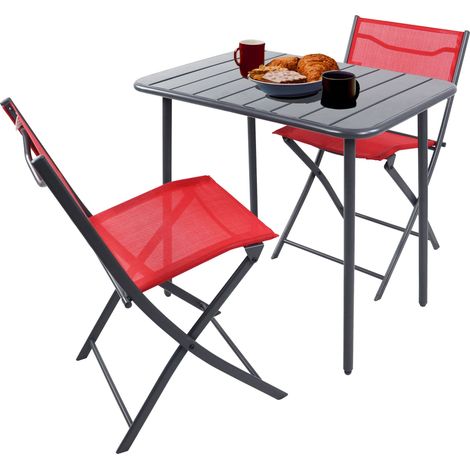 3 tlg. Bistroset Balkonset Garten Sumila