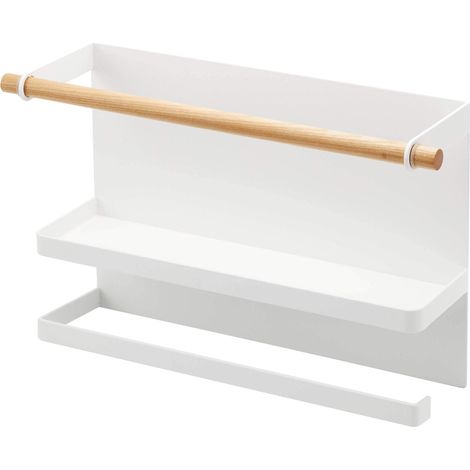 Porte-Rouleau essuie-Tout Blanc Taille Unique (1/5)