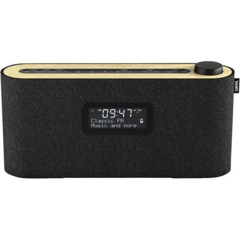 Loewe DAB+ FM Tragbarer Radio Grau Basalt mit Bluetooth