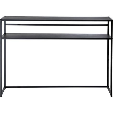 CALICOSY - Console en métal noir L112 cm - OLLI (1/5)