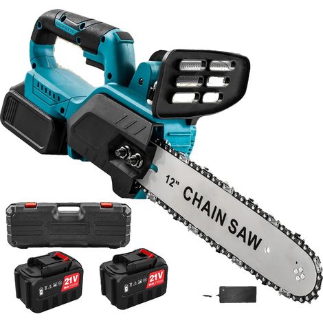 Sécateur et tronçonneuse sans fil, moteur sans balais, design ergonomique, Tronçonneuse (1/2)