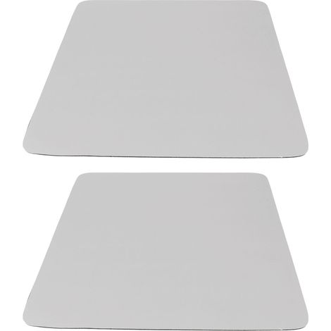 Lot de 2 tapis de séchage pour machine à café, super absorbants, antidérapants et antichoc, faciles à nettoyer, gris clair, 30 x 40 cm. (1/5)