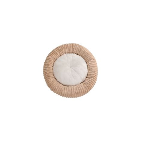 Panier pour chien en forme de donut – coussin douillet – canapé pour animaux – tissu – Damasco (1/5)