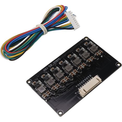 Équilibreur de batterie lithium 1.2A actif 8S, module haute intensité, tension 2.0V-4.5V, carte PCB pour pack 8S, équilibrage précis et rapide. (1/5)