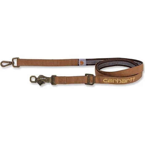 Carhartt Journeyman Hundeleine braun Nylon Cordura 20 cm