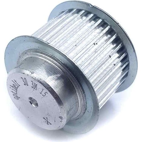 Poulie dentée moyeu plein PD3M30-15