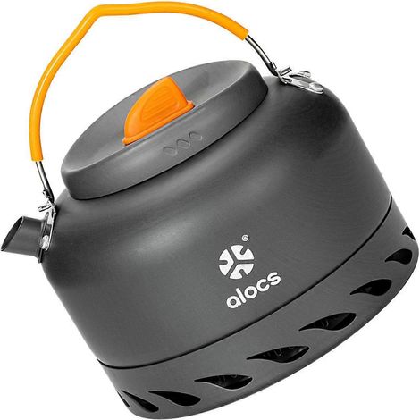 1,4-Liter-Campingkessel aus Aluminium, tragbarer Teekessel für Outdoor-Aktivitäten wie Wandern und Picknicken (1/4)