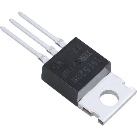 100V 9,7A N-Kanal Leistungs-IR-MOSFET-Transistor IRF520--