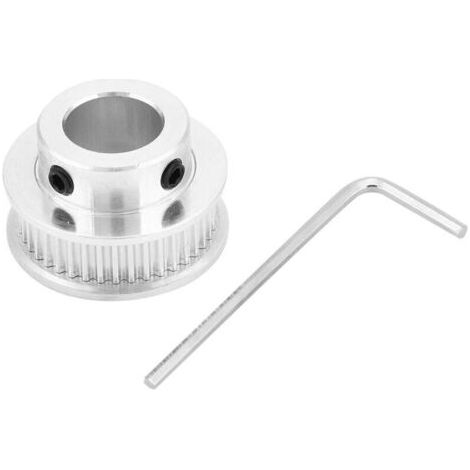 Poulie de distribution 2GT 40 dents, rapport 1:2345, alésage 5/6/8/10/12 mm pour courroie de distribution de 6 mm de large, 12 mm