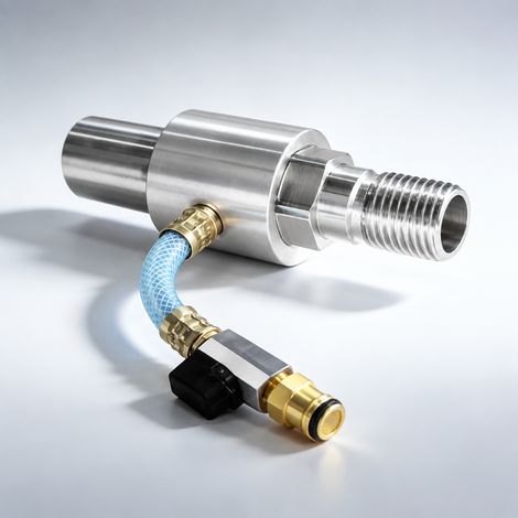 Adaptateur pour carotteuse alimentation eau trépan diamant 1-1/4 femelle vers 1-1/4 mâle 10 × 8 × 8 cm 2 kg – Livraison gratuite (1/5)