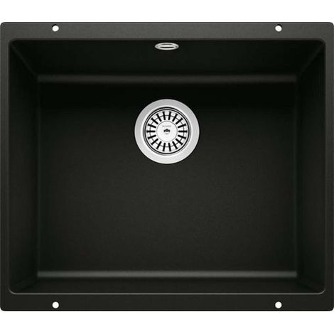 Blanco Rotan 500 - Lavello in silgranit, 53x46 cm, nero 526098 (1/2)