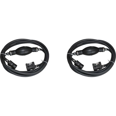 Kit de 2 raccords pour tuyau d'essence de 6 mm pour moteur hors-bord Yamaha (300 cm). (1/5)