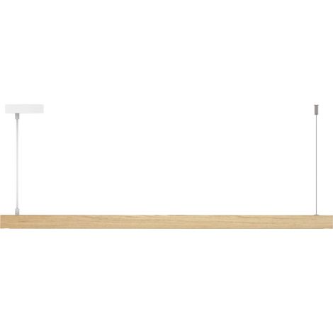Suspension, Suspension LED Linha Blanc en Wood, Aluminor (1/5)