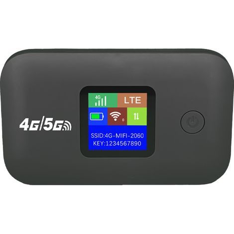 Mobile Wi-Fi router, portable high-speed internet access point, travel Wi-Fi access point, portable router (1/5)