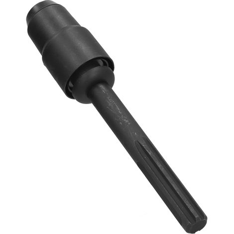 Adaptateur de Sablage pour Perceuse, Accessoire Anti-Rouille et Nettoyage Métal, Tige Robuste Compatible avec Perceuse à Percussion Noir (1/5)