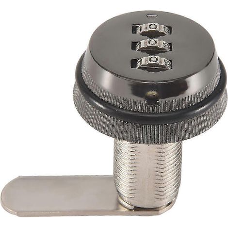 Cadenas à combinaison à 3 chiffres, 30 mm, cadenas à combinaison sans clé A (1/5)