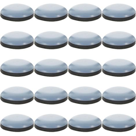 Patins de chaise ronds auto-adhésifs en PTFE COLLBATH 24 (1/5)