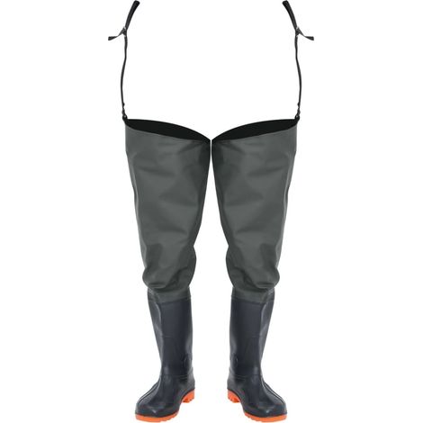 Cuissardes vert foncé taille 38 CFW113435 (1/5)