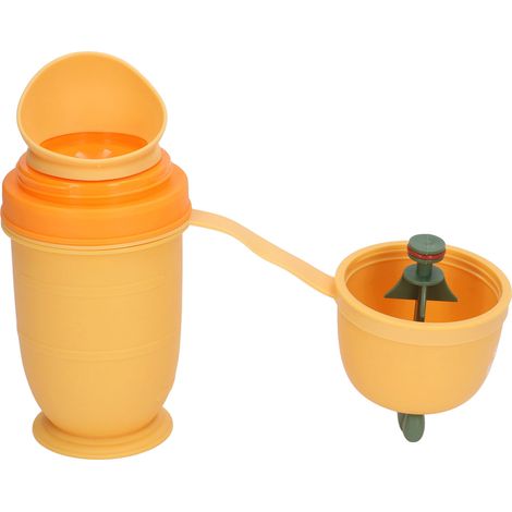 Tragbare Töpfchenflasche für Kinder, Notfallurinal für Auto, Reisen, Camping, gelb. (1/5)