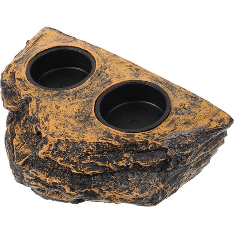 Resin Reptile Feeder, Food and Water Bowl (1/5)