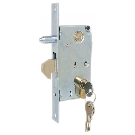 Idroweb – Serrure à crochet 447 – Acier galvanisé – Résistante à la corrosion – Goupille de sécurité – Axe 27mm