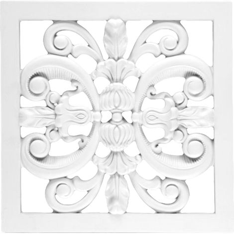 Wandornamente Relief aus PU Kunststoff - leicht, stoßfest FR8332, 2 tlg.: FR8332 A (1/2)