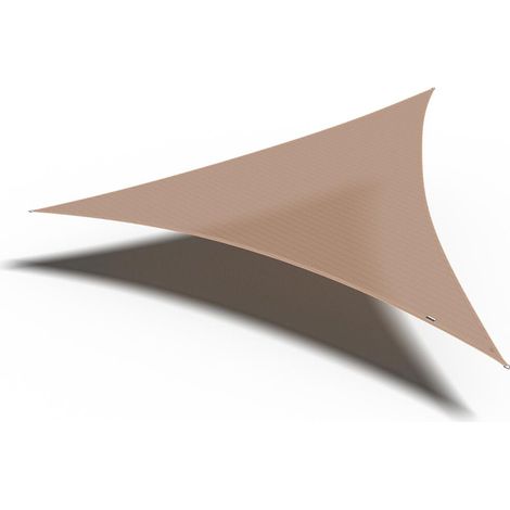Platinum Coolfit-Sonnensegel Dreieck 360x360x360 cm Sand (1/4)