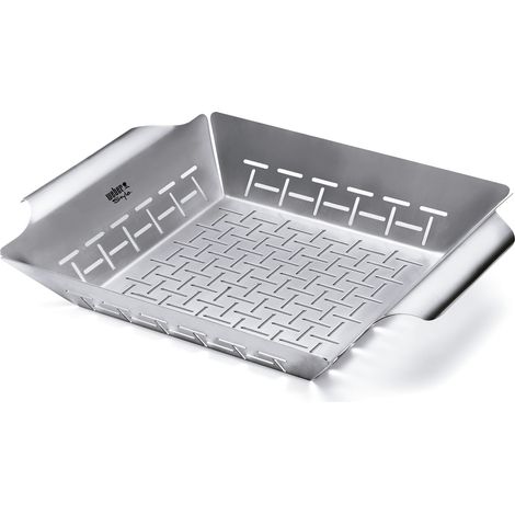 Cesto per Verdure in Acciao Inox Weber Style Cod. 6434 (1/2)