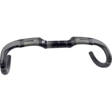 Superlogic carbon fiber road handlebar, cycling accessories and equipment, sizes 40-44. (1/5)