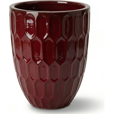 Vaso DAUDET 41x55cm rosso imperiale