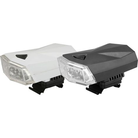 Fanale anteriore bici universale quattro LED bianchi (1/5)