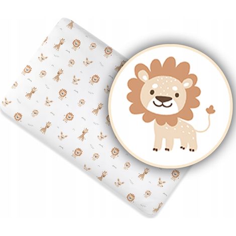Drap en coton pour un berceau de 140x70 (1/5)